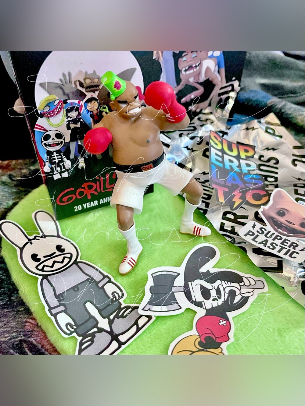 Superplastic x Gorillaz LE Russel Hobbs figurine